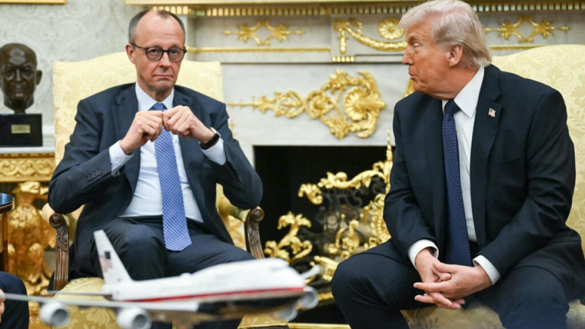 Merz, Trump ile Görüşme Sonrası Basın Toplantısında Konuştu