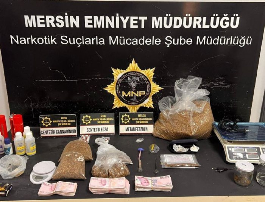 Mersin'de Uyuşturucuya Geçit Yok!