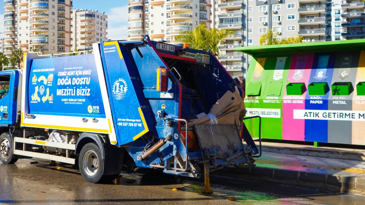 Mezitli’de Sıfır Atıkta Rekor: Tonlarca Atık Geri Dönüşüme Kazandırıldı