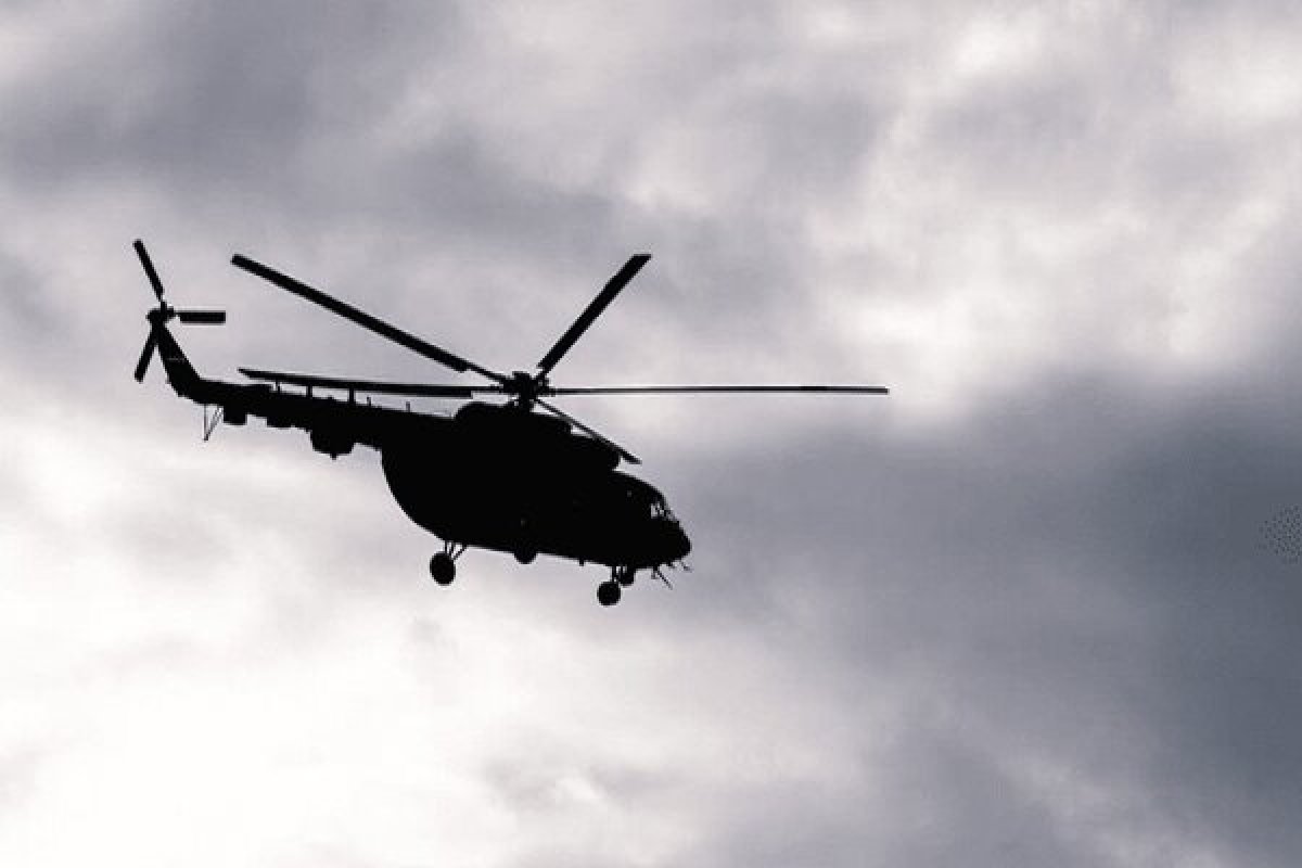 İran’da Askeri Helikopter Düştü