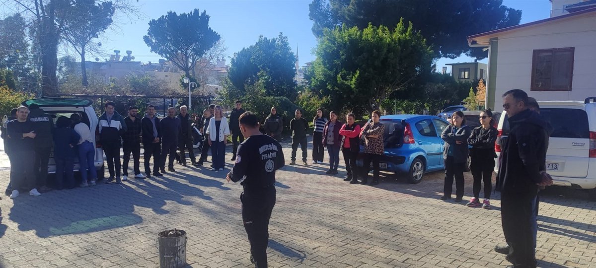 Anamur’da Yangın Tatbikatı Yapıldı