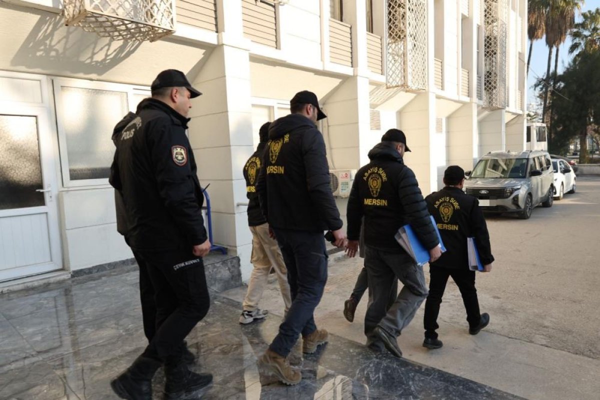 Mersin Merkezli 9 İlde ‘Sazan Sarmalı’ Operasyonu