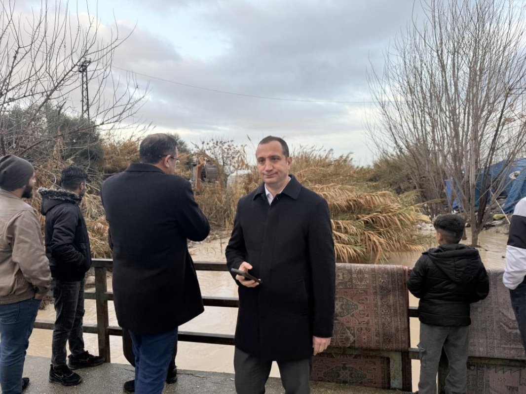 Tarsus’ta Şiddetli Yağış Sonrası Yetkililerden İnceleme