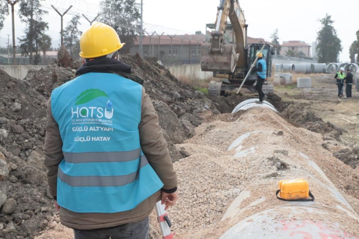 Hatay’da 330 Milyon TL’lik Projede Çalışmalar Sürüyor