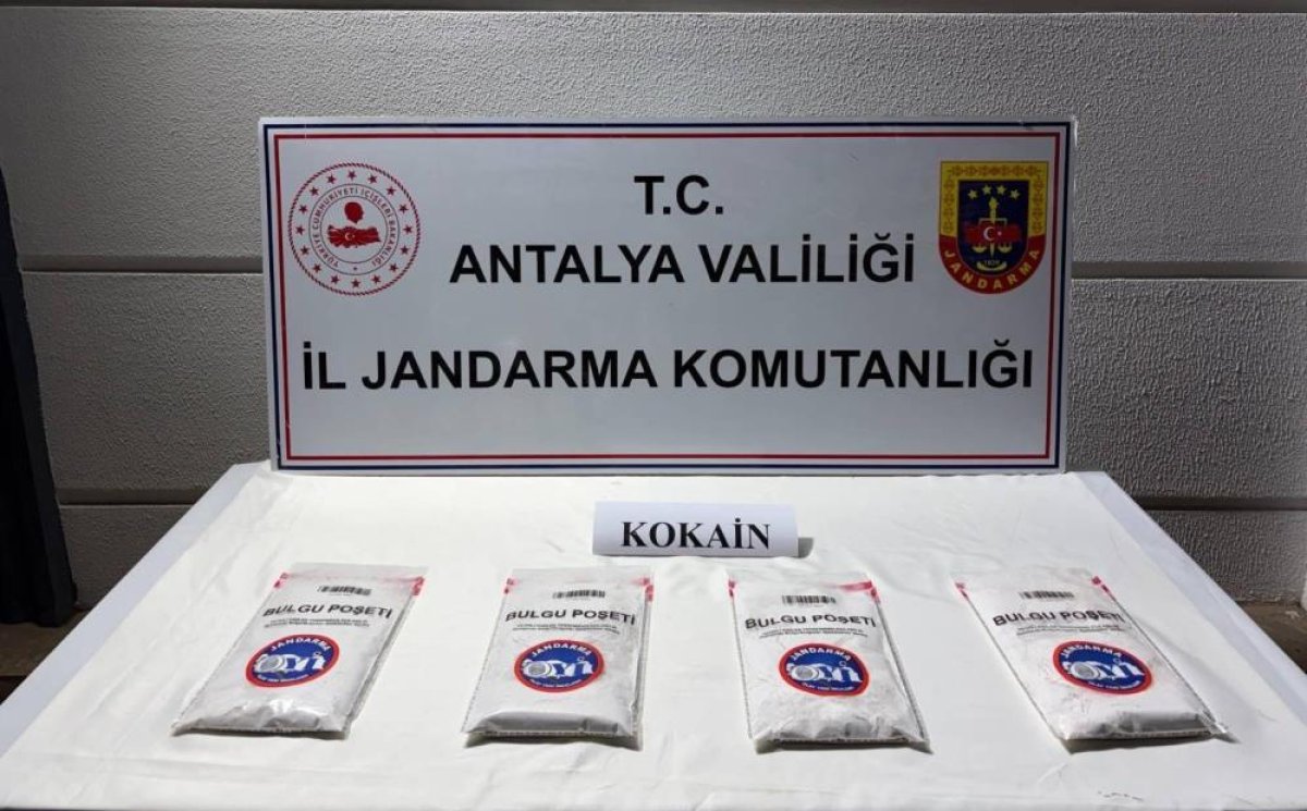 Antalya’da Uyuşturucu Operasyonu: 2 Tutuklama