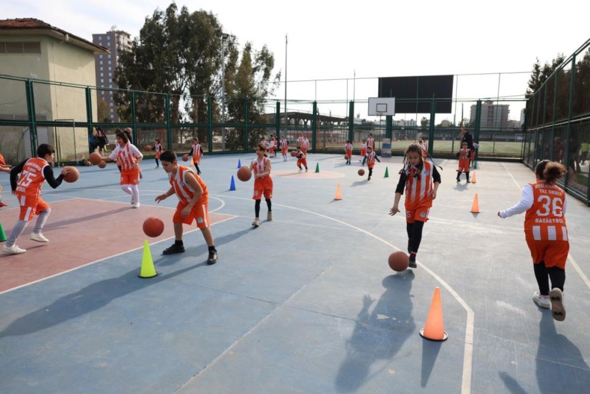 Geleceğin basketbolcuları Mersin’de Yetiştiriliyor