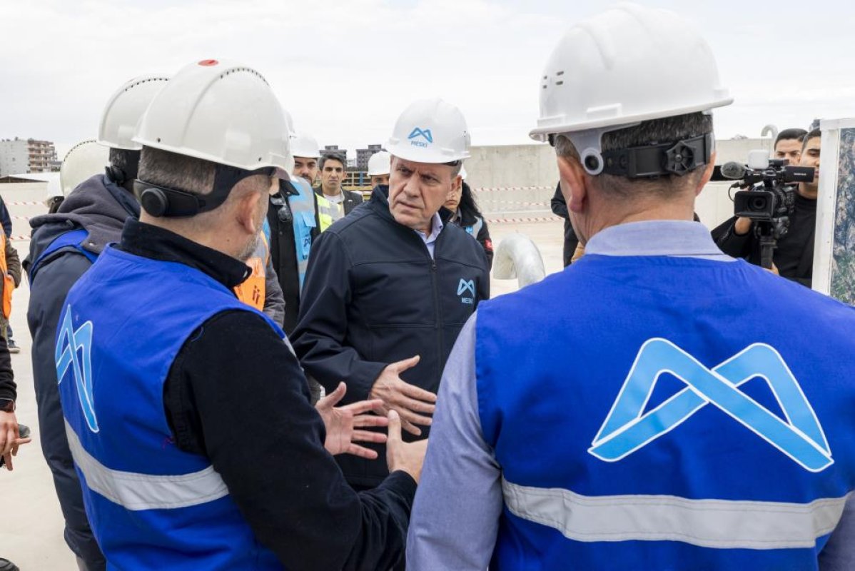 Başkan Seçer Mezitli İçmesuyu Çalışmalarını İnceledi