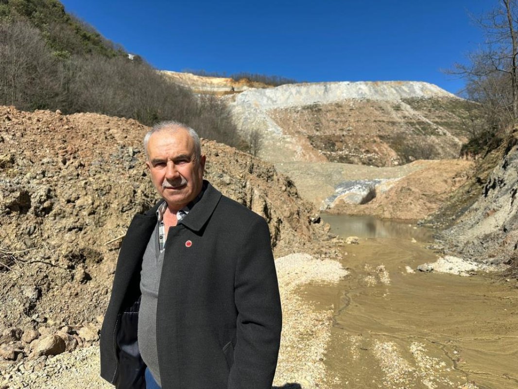 Bursa’da Maden Atıkları Suya ve Toprağa Karışıyor