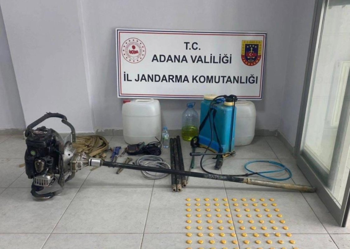 Adana’da Kaçak Kazı Operasyonu