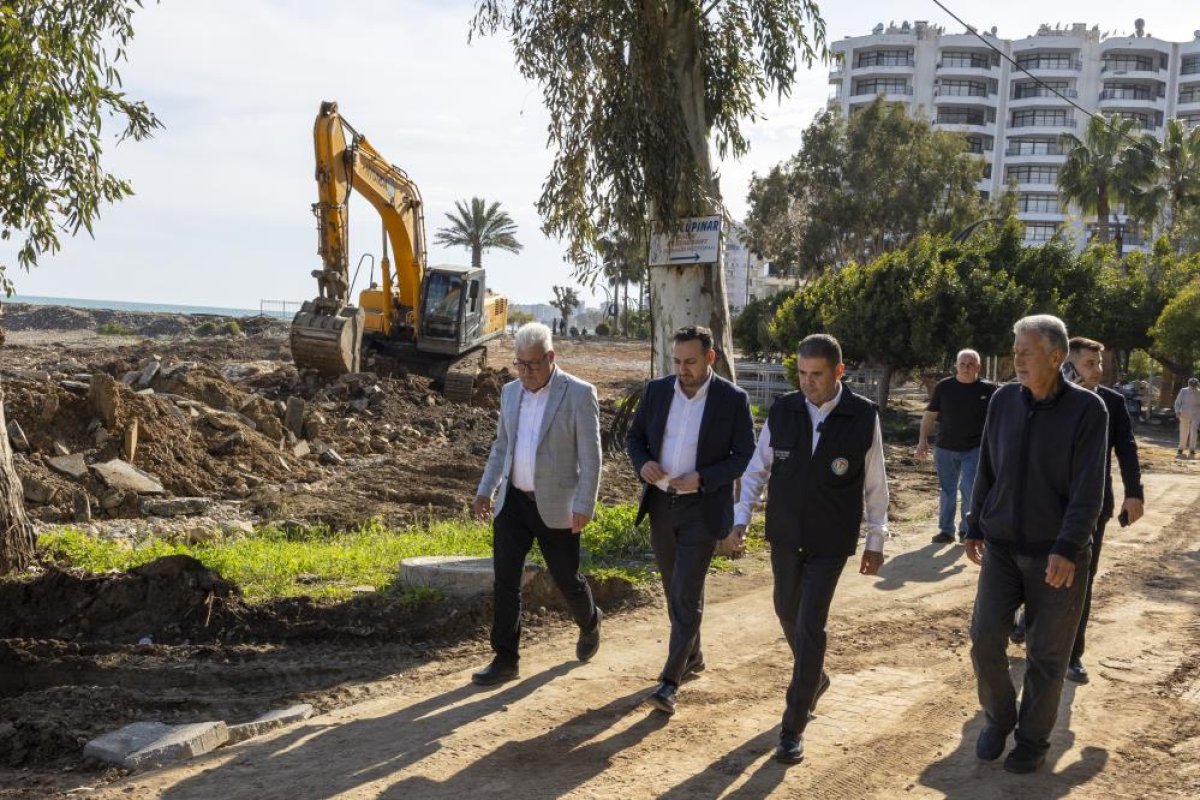 Mezitli Belediyesinden Tece Sahiline Modern Yaşam Alanı Projesi