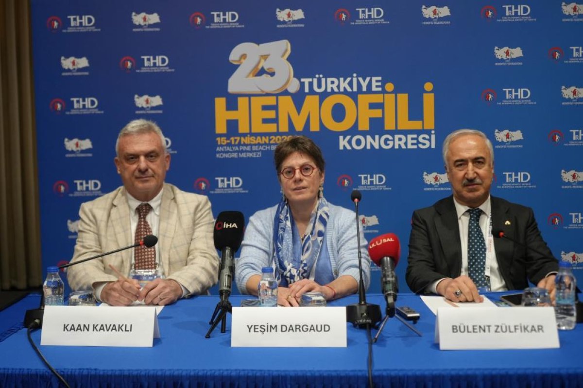 23. Türkiye Hemofili Kongresi Antalya’da Başladı