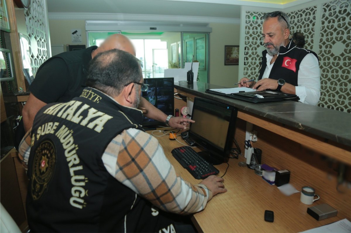 Antalya'da Konaklama Ve Araç Kiralama Firmalarına Eş Zamanlı Denetim