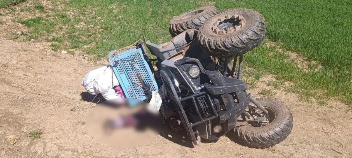 Hisarcık’ta Devrilen ATV’in Altında Kalan Kadın Hayatını Kaybetti