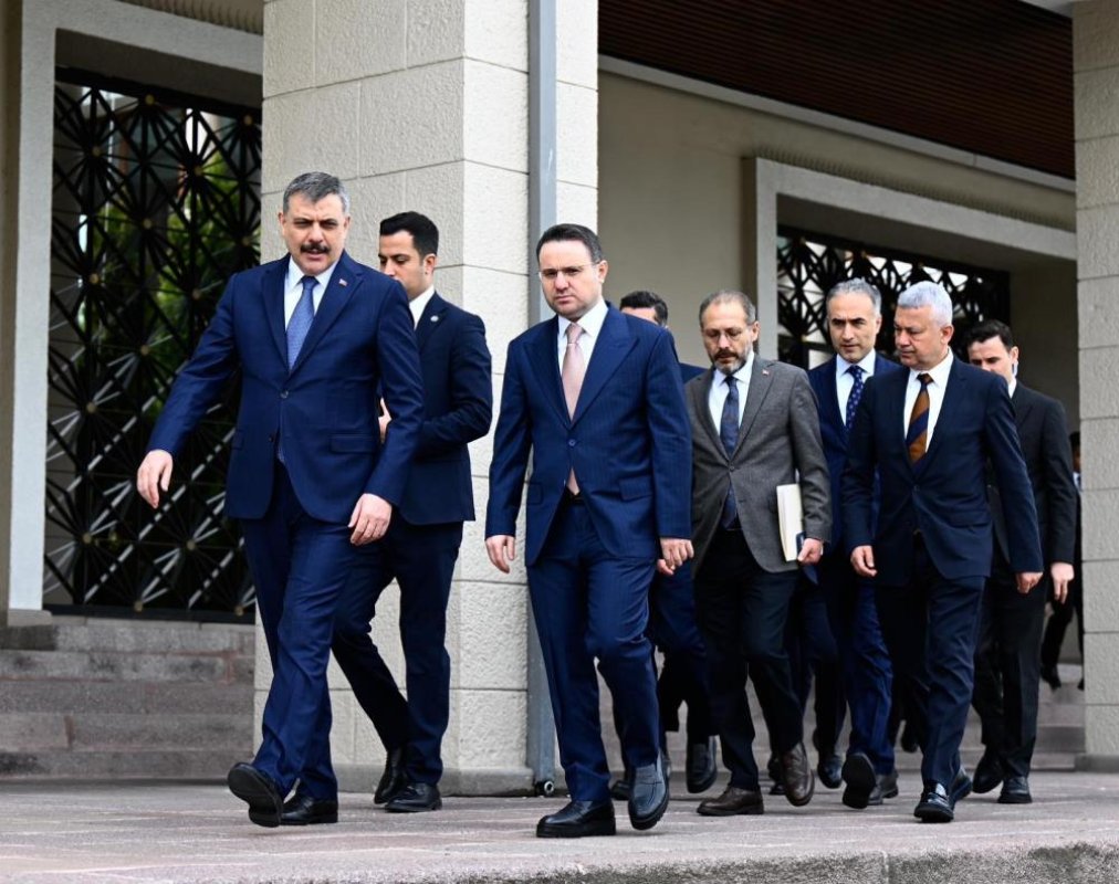 İçişleri Bakanı Çiftçi İle Adalet Bakanı Gürlek Bir Araya Geldi