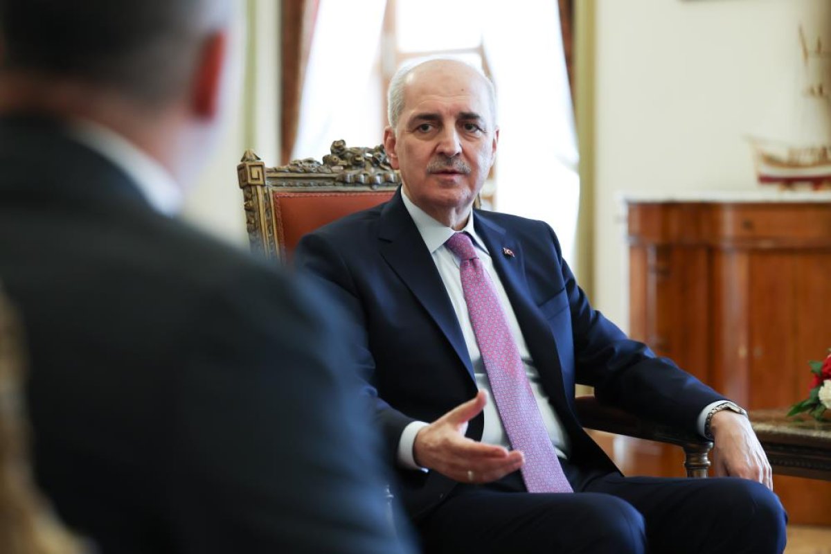 TBMM Başkanı Kurtulmuş, TBB Başkanı Sağkan Ve Beraberindeki Heyeti Kabul Etti