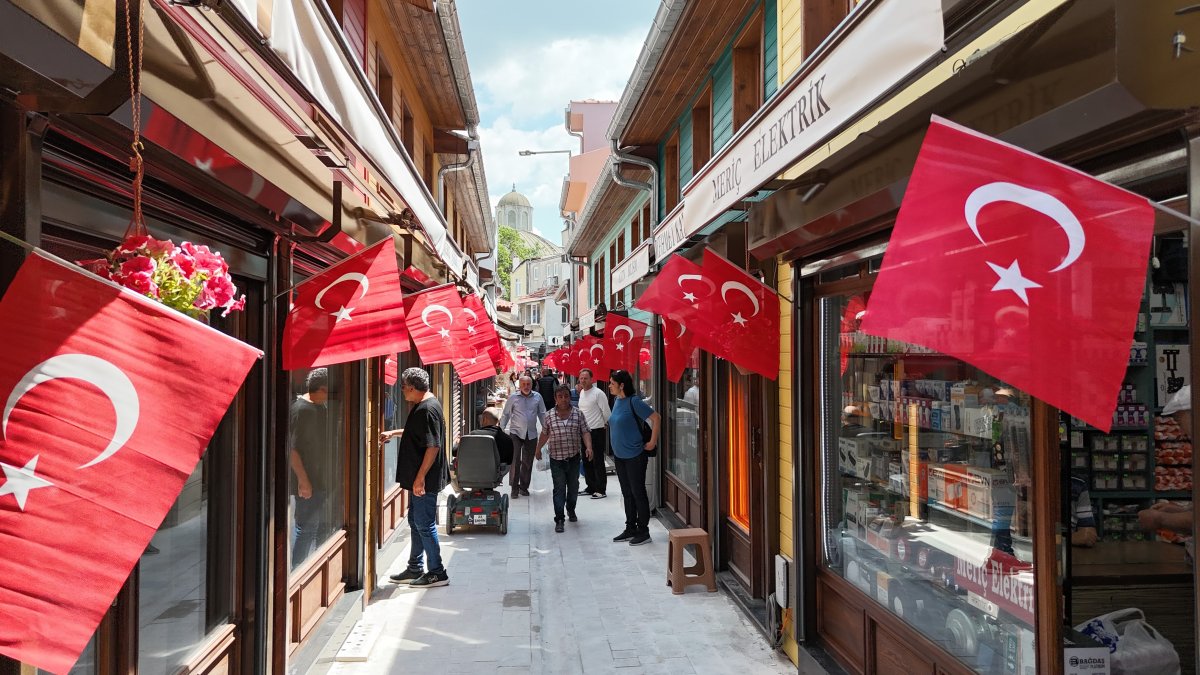 Edirne'de 'Dar Çarşı'ya Tarihi Dokunuş: 52 Dükkan Yenilendi
