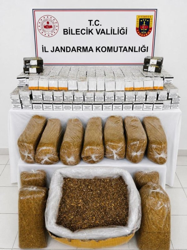 Bilecik'te 39 Bin 430 Adet Dolu Makaron Ele Geçirildi