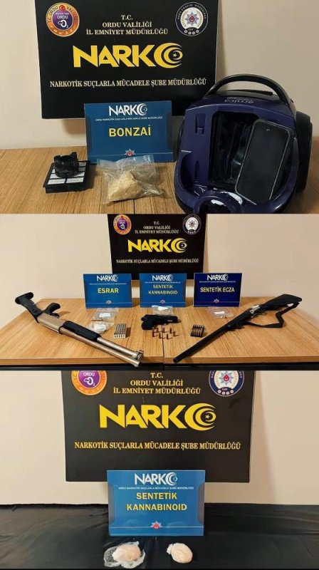 Ordu'da uyuşturucu operasyonunda 11 tutuklama