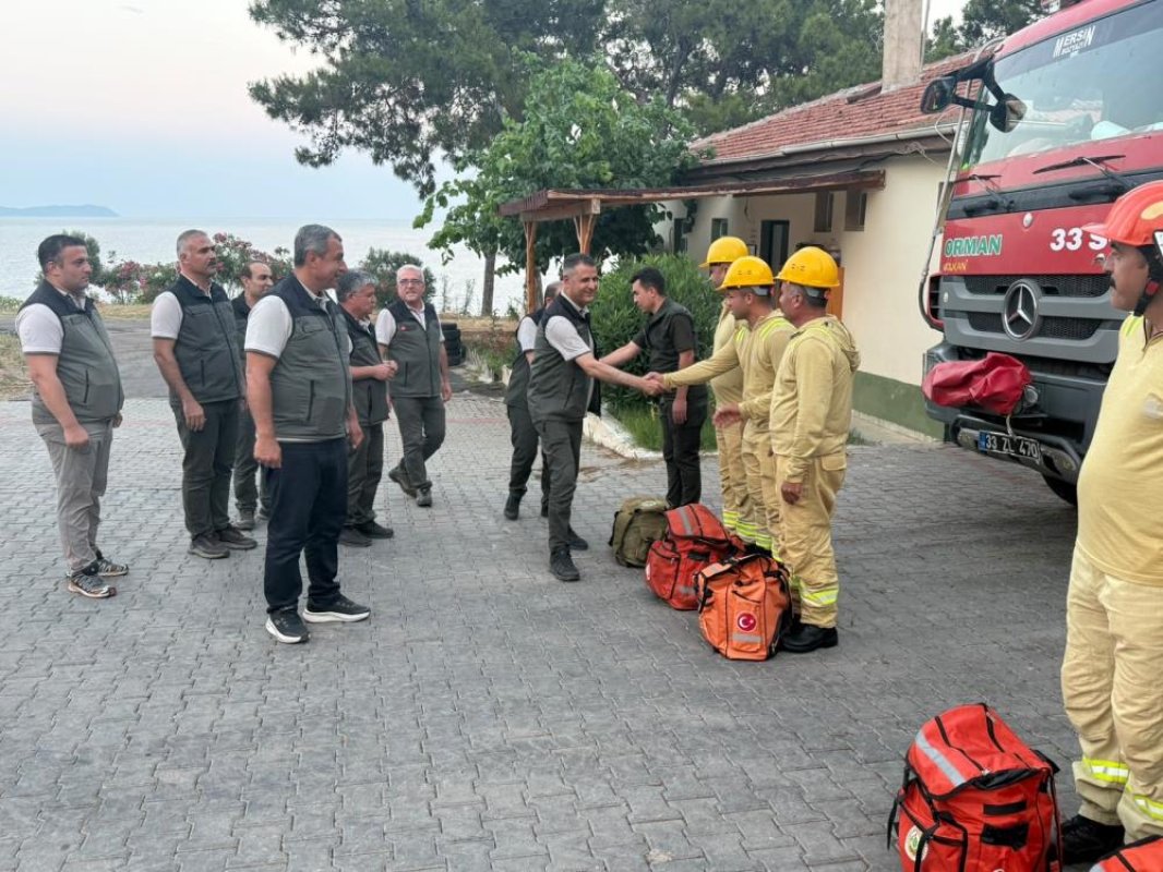 Mersin’de orman yangınlarına karşı teyakkuz vurgusu