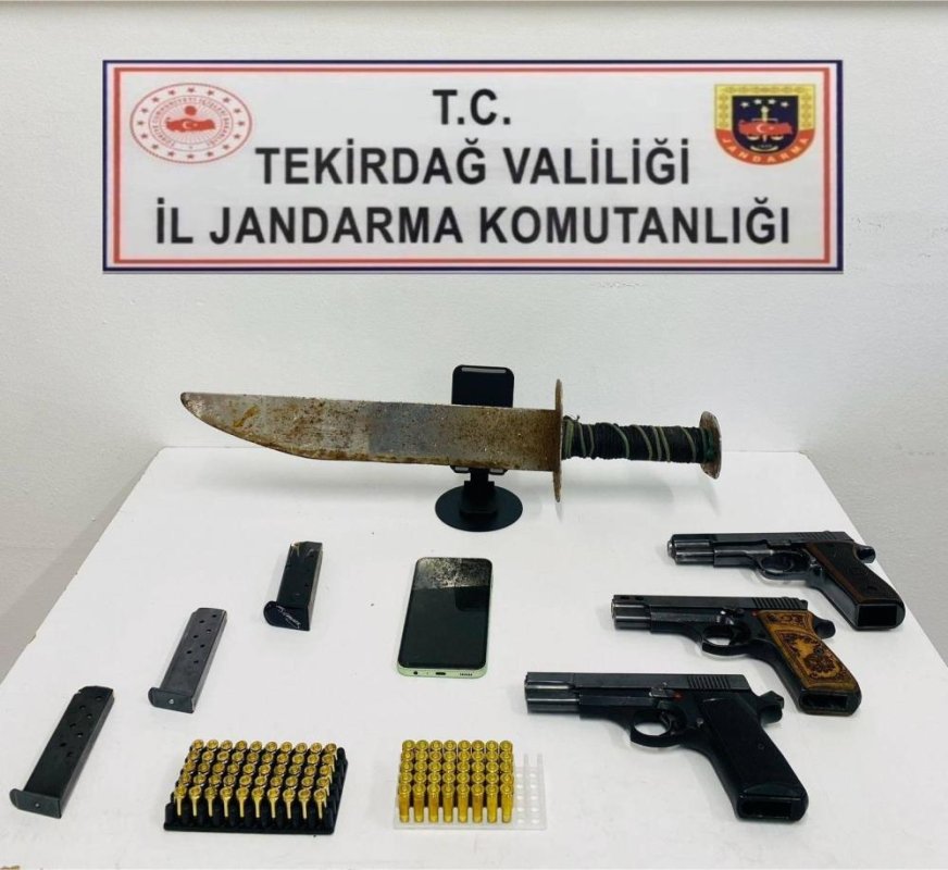  Tekirdağ'da bir ayda 215 şüpheliye operasyon