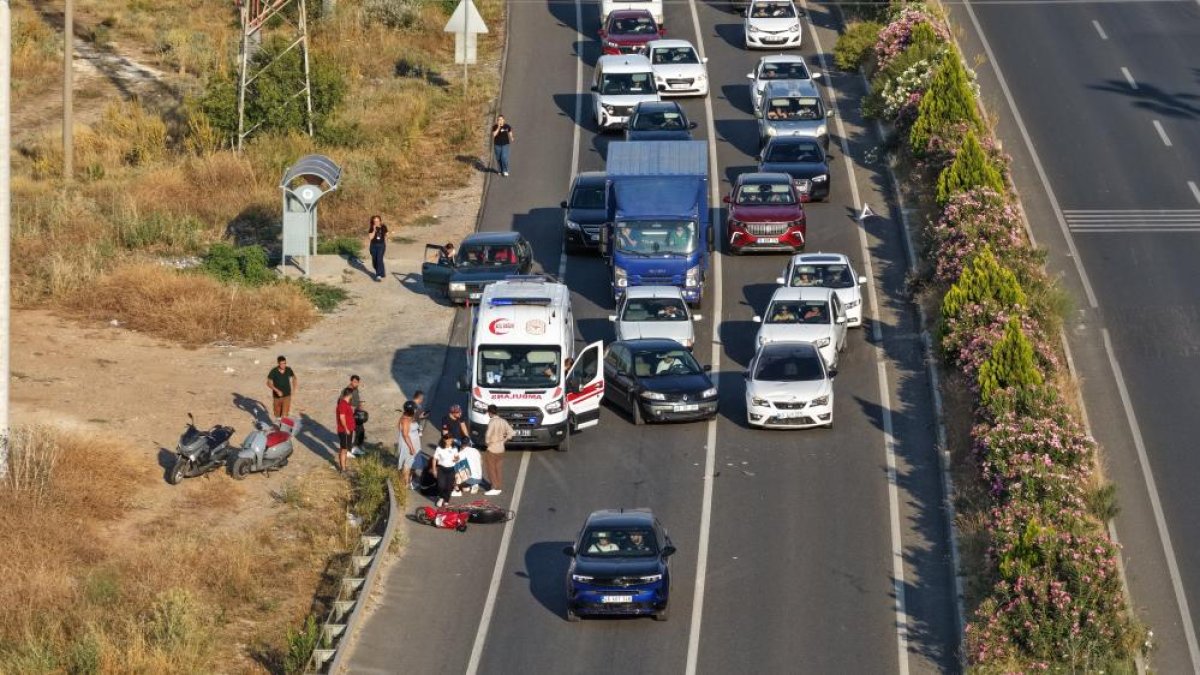 Muğla'da trafik kazası: 1 yaralı