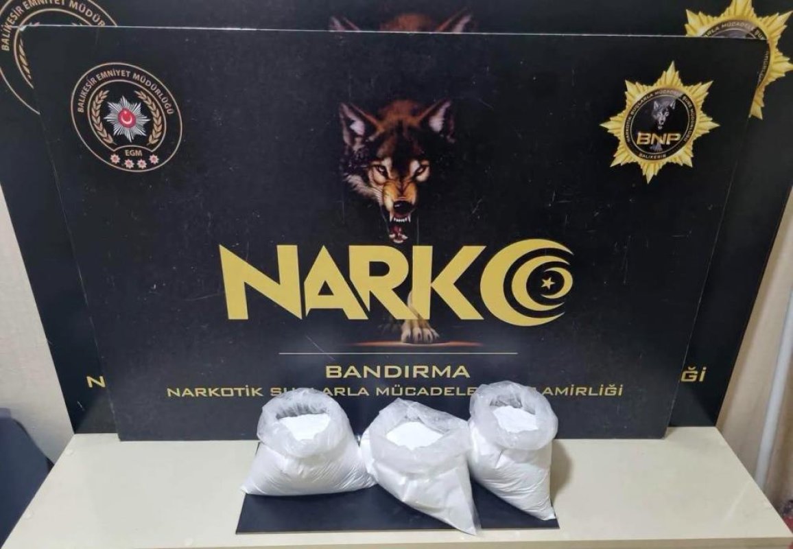 Bandırma'da narkotik operasyonu: 6 tutuklama