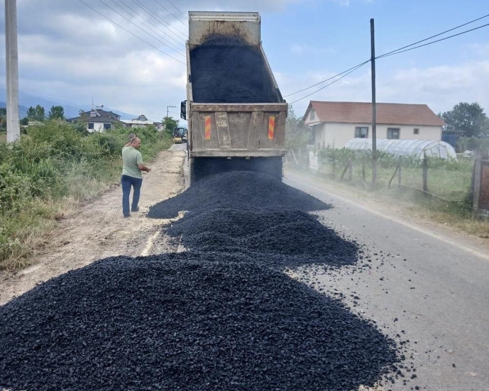 Düzce’de yollar güvenli hala getiriliyor