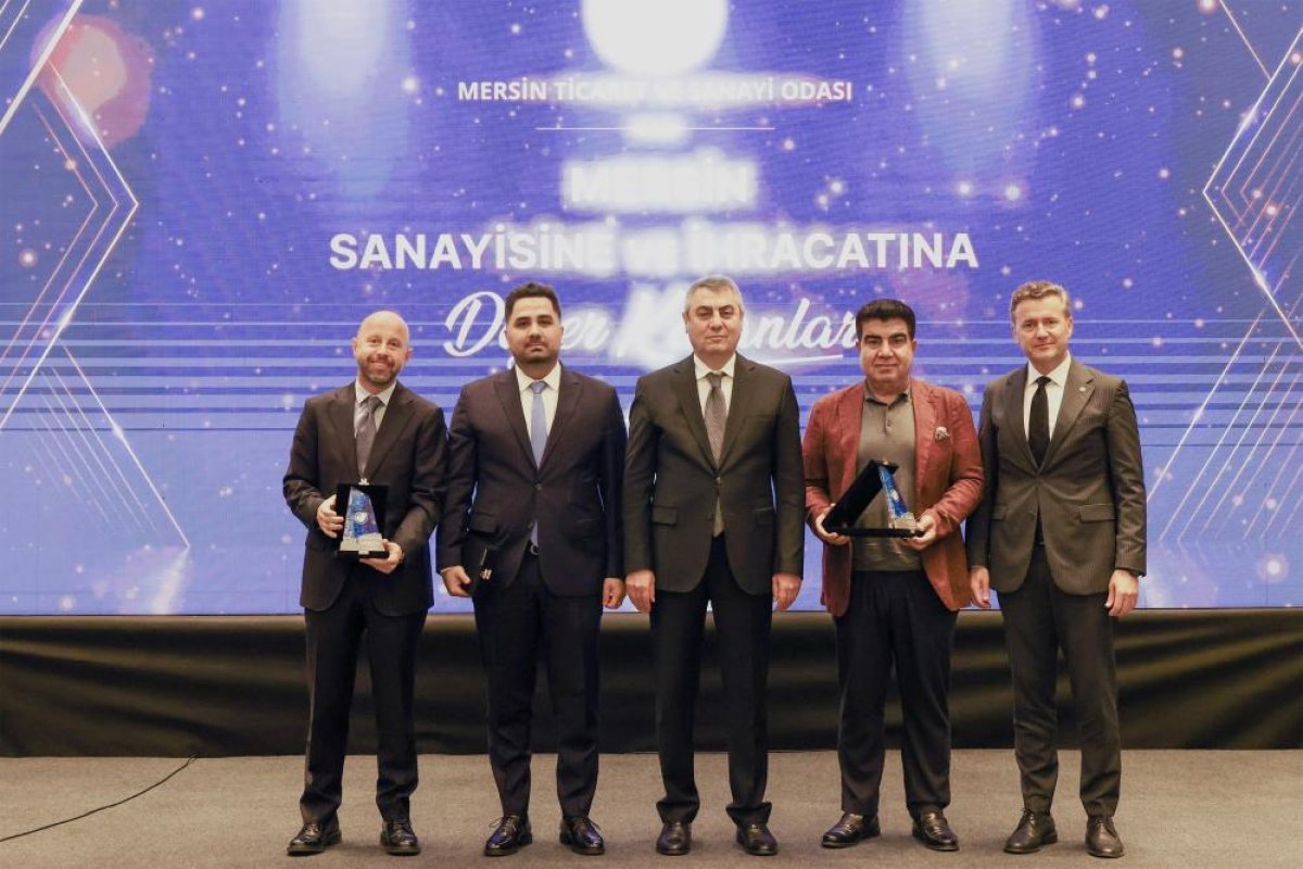 Mersin'in üretim ve ihracat başarısı taçlandırıldı