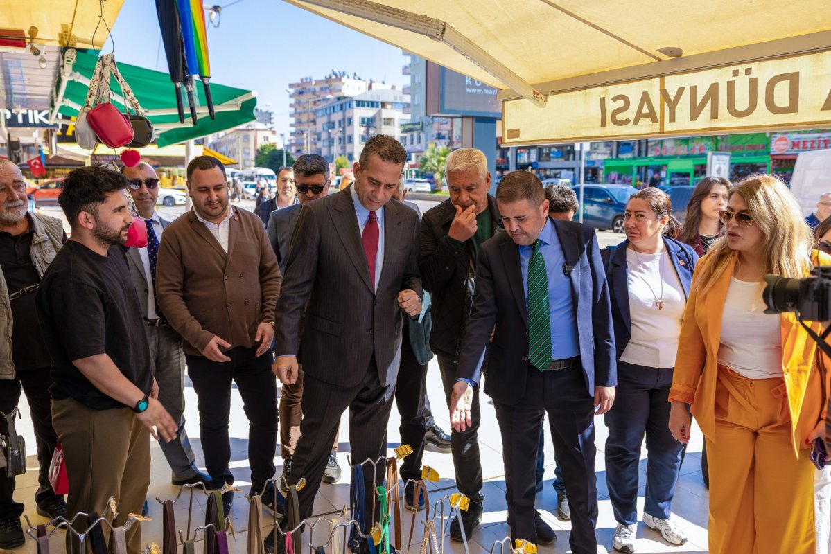Mezitli’de Güç Birliği, Başkan Tuncer ve Ali Mahir Başarır Sahada