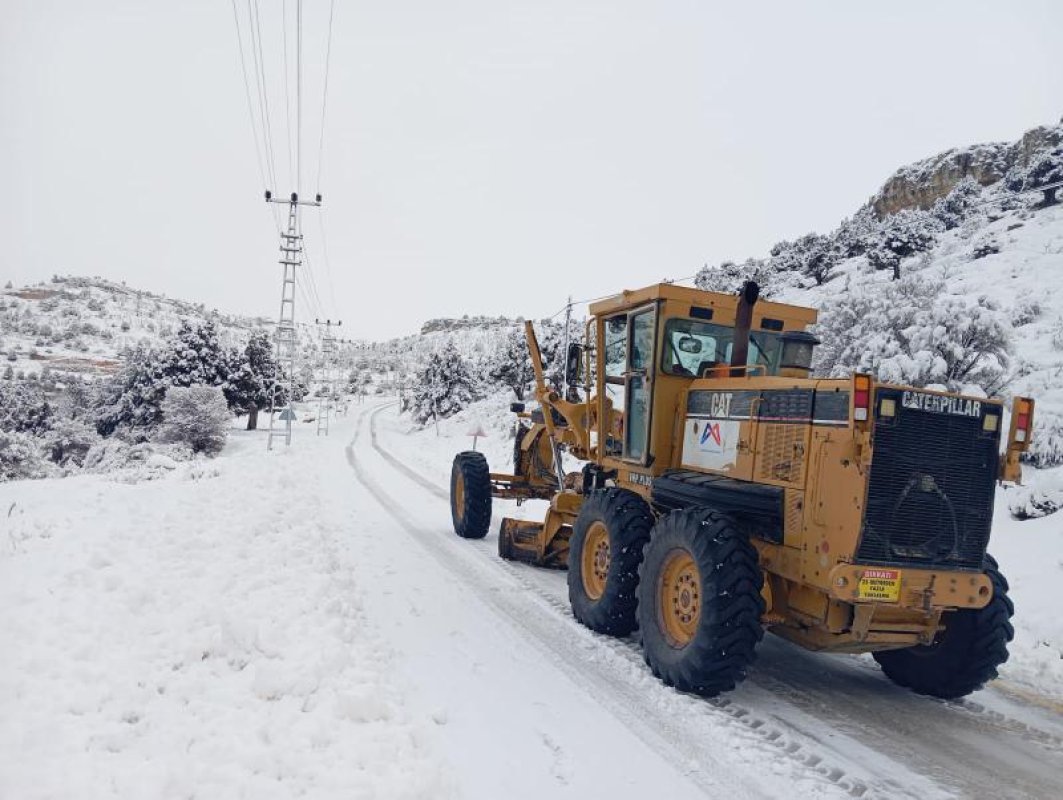 Karla Mücadele Çalışmaları Sürüyor