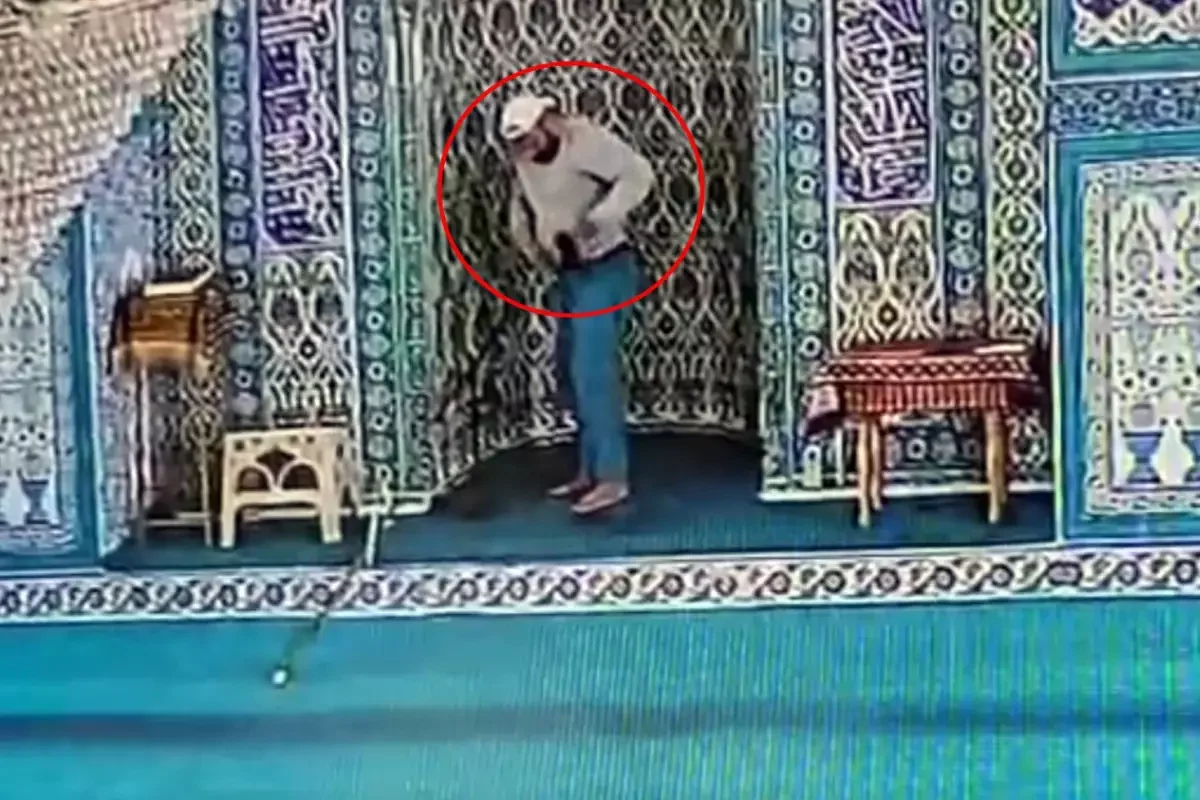 Bursa'da Camilerden Ses Sistemi Çalan Şüpheli Yakalandı