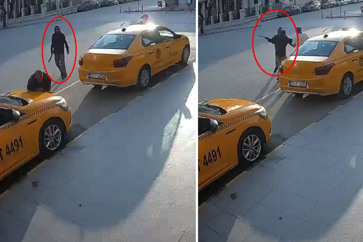 Cezaevinden Çıkan Şahıs, 1 Saatte Farklı Noktalarda 3 Kişiyi Satırla Yaraladı