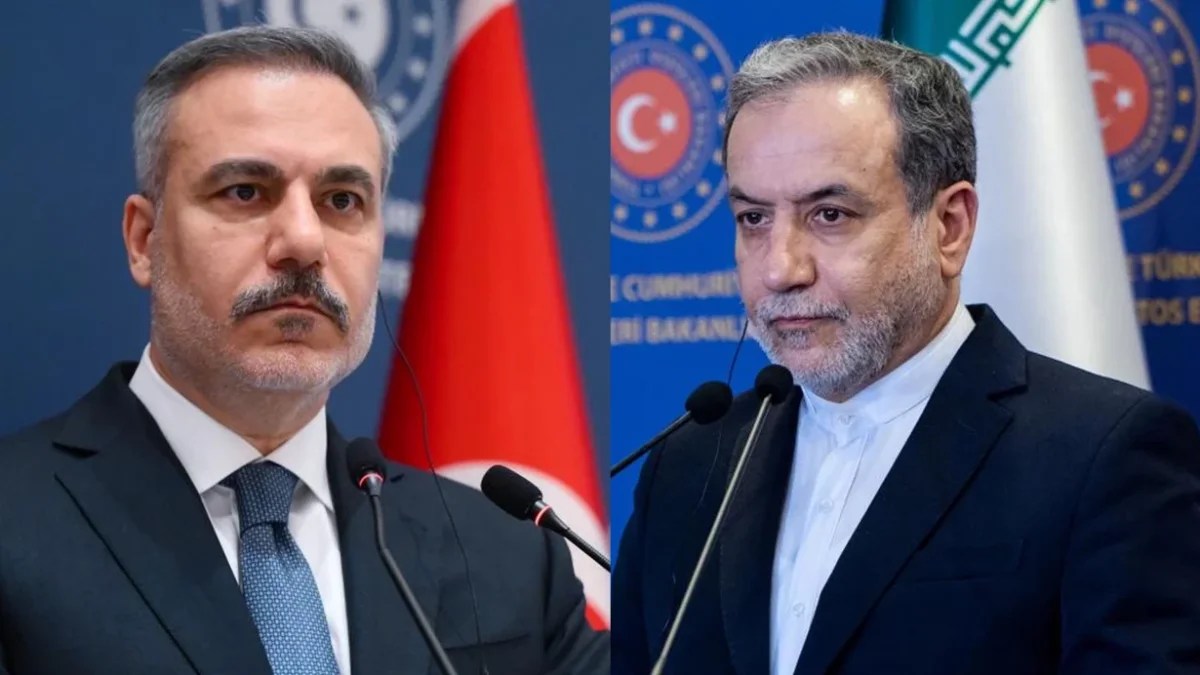 Bakan Fidan, İranlı Mevkidaşı Arakçi ile Görüştü