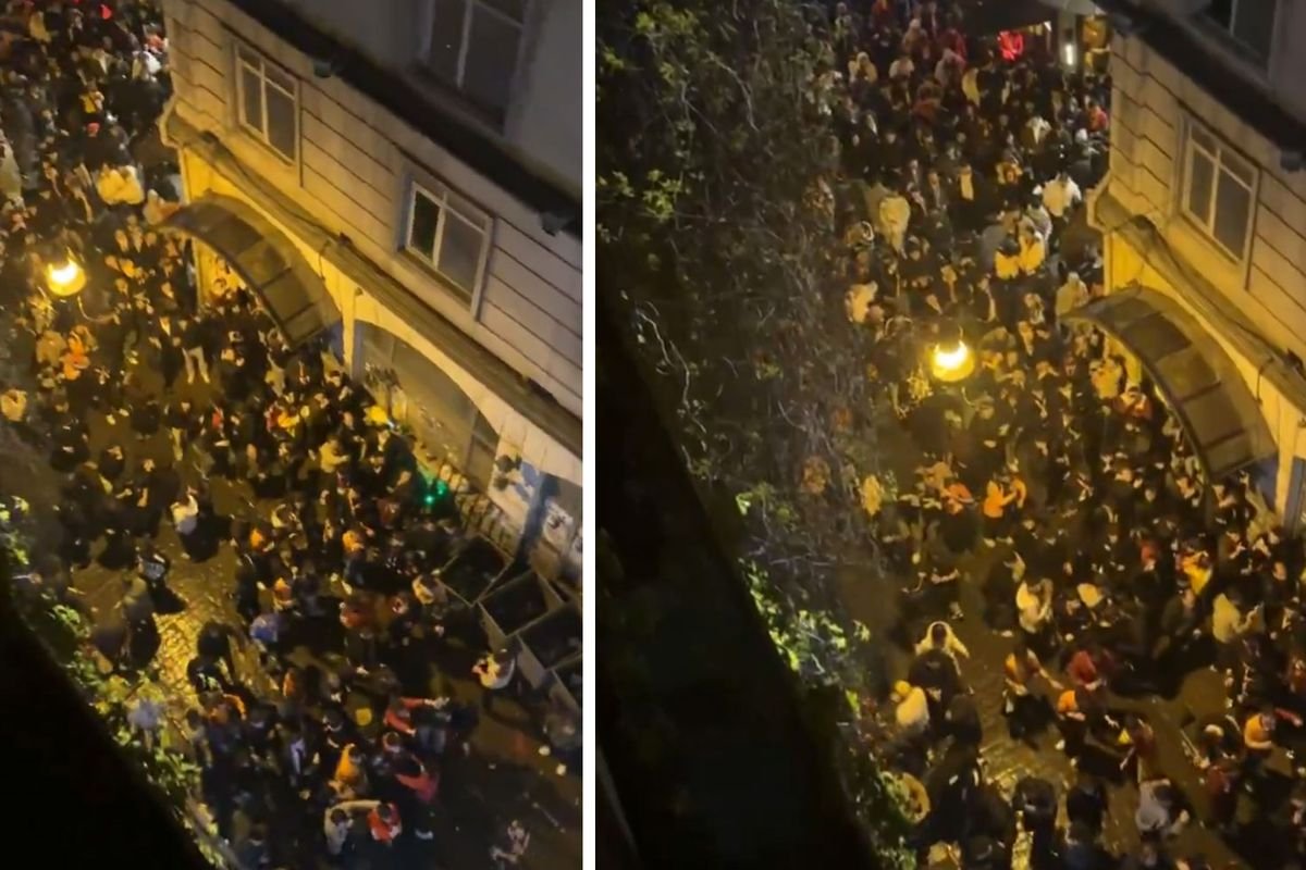 Galatasaray Ve Amedspor Taraftarı Burun Buruna! Polis Zor Ayırdı, Küfürler Havada Uçuştu