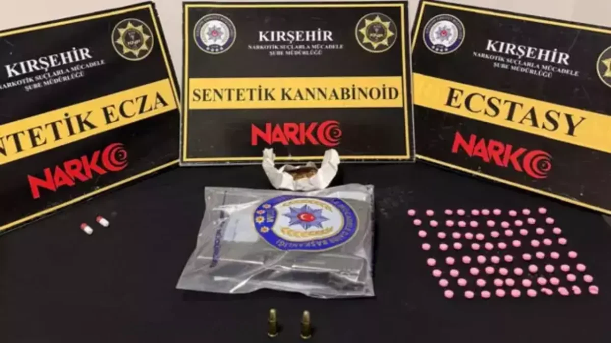 Kırşehir'de Uyuşturucu Tacirine Suçüstü