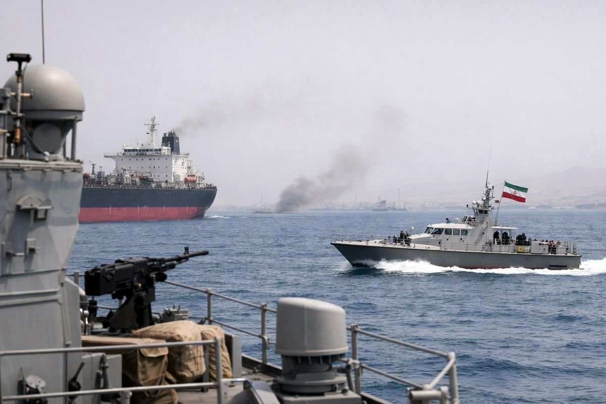 Hürmüz Boğazı'nı Geçmeye Çalışan 2 Gemiye Ateş Açıldı