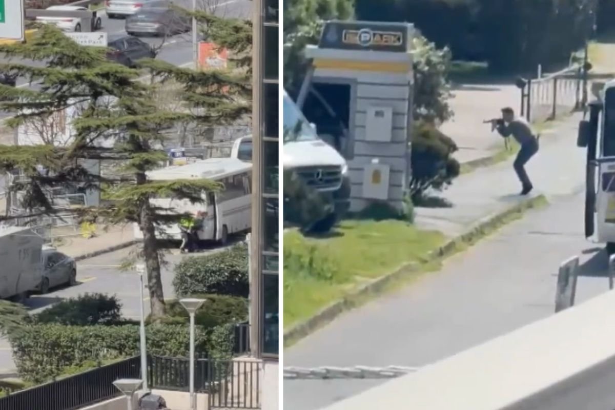 İstanbul'da İsrail Konsolosluğu Önünde Çatışma