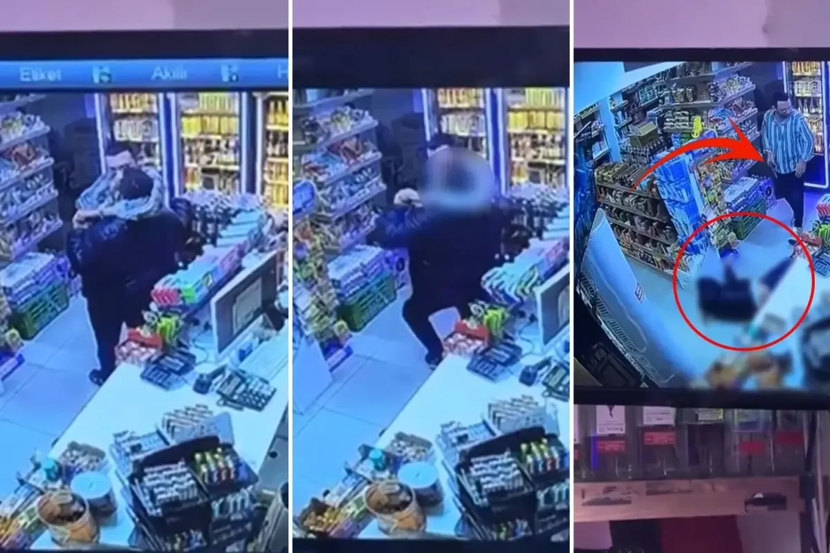 Antalya'da Markette Cinayet