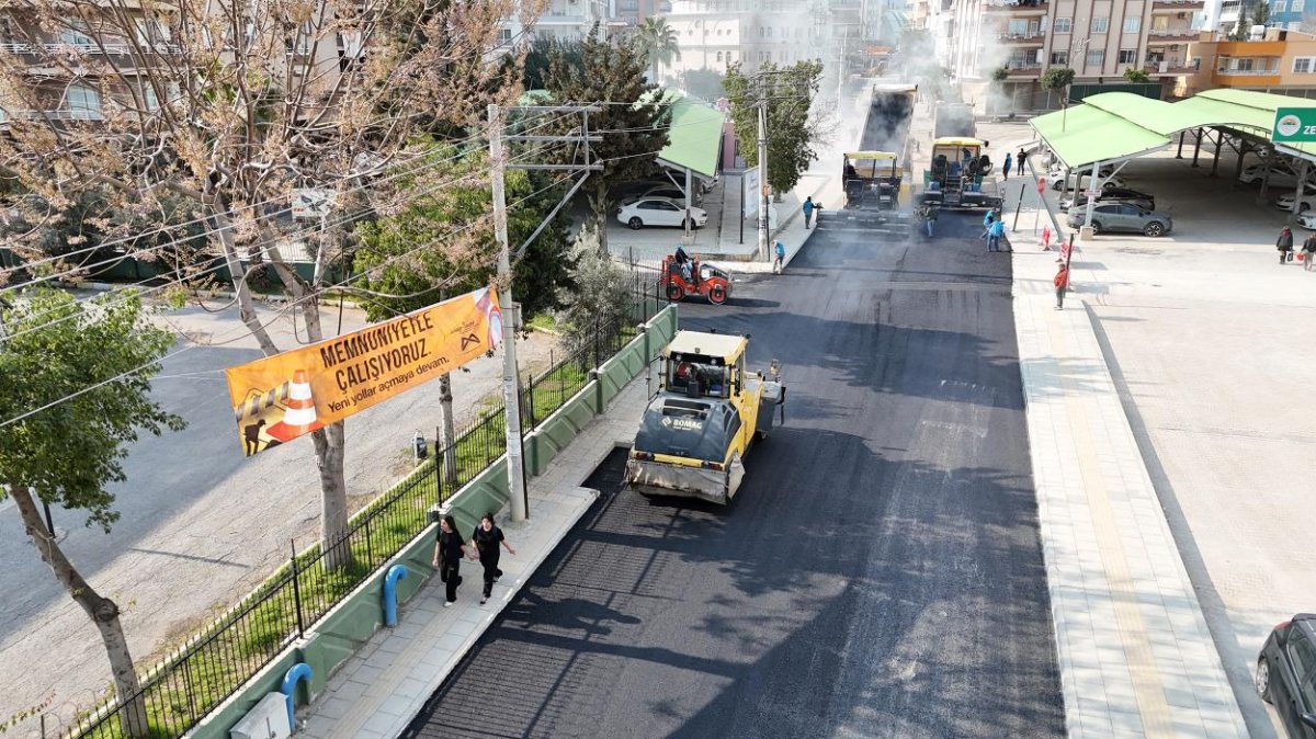 Mersin Büyükşehir 208. Cadde’yi Yenileyerek Güvenli Ulaşımı Sağladı