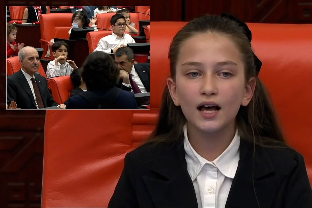 TBMM'de 23 Nisan Özel Oturumu! Kurtulmuş'un Koltuğunu Bıraktığı İsimden Tüyleri Diken Diken Eden Sözler