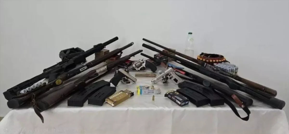 Tokat’ta Kaçak Silah Baskını: 11 Gözaltı